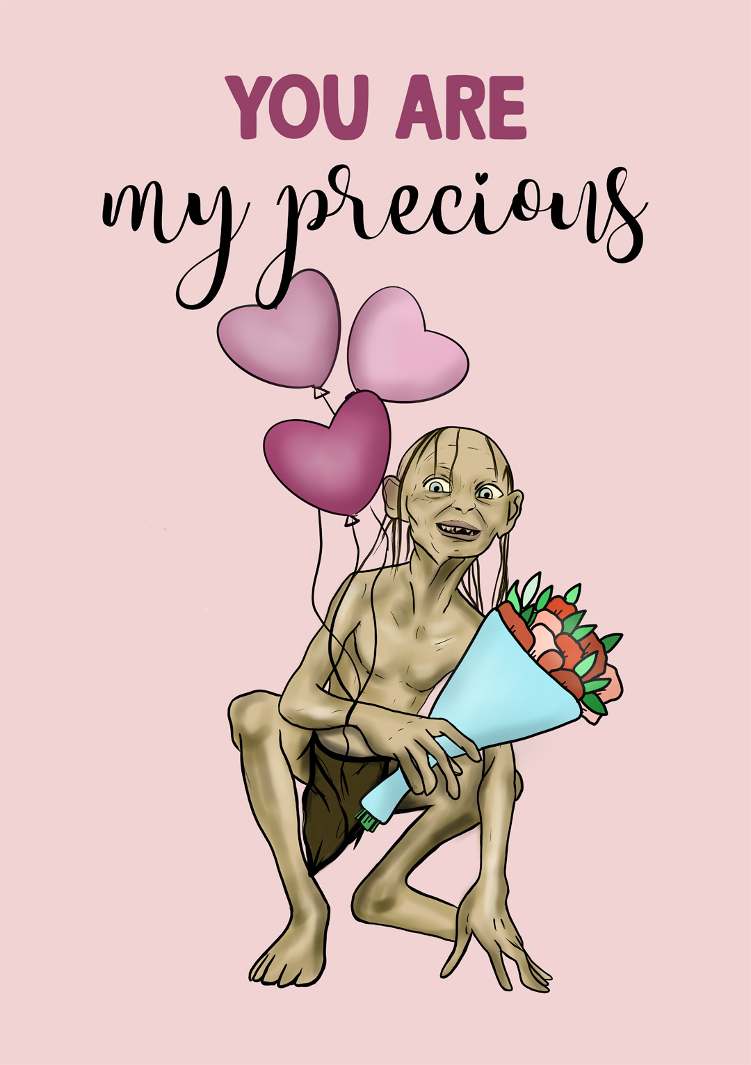 You're My Precious Valentines Card
