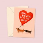 Happy Valentine's To My Fave Weirdo - Cute Card