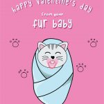 Happy Valentine's From Your Fur Baby - Cat
