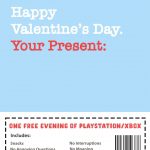 Gamer Voucher Valentine's Day Card