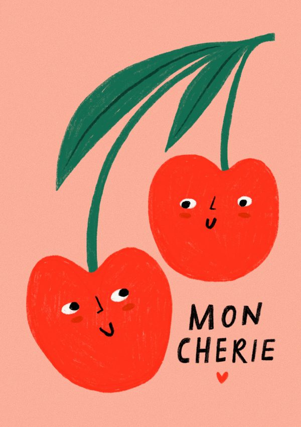 Mon Cheri - My Darling Valentine's Day Card