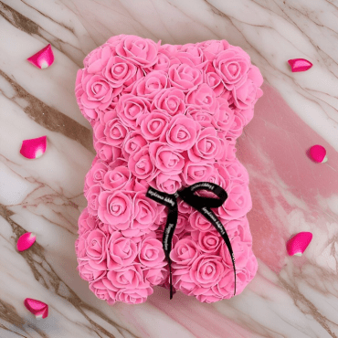 Pink Rose Bear