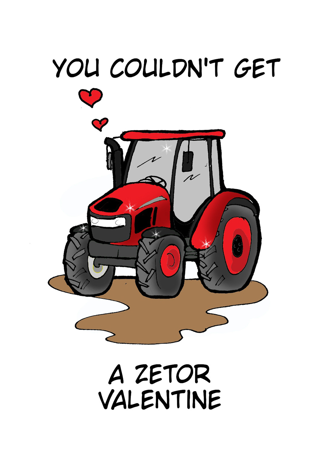 Zetor - Valentine's Day Card