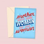 Some Woman (by Claire Schorman)Mother's Card