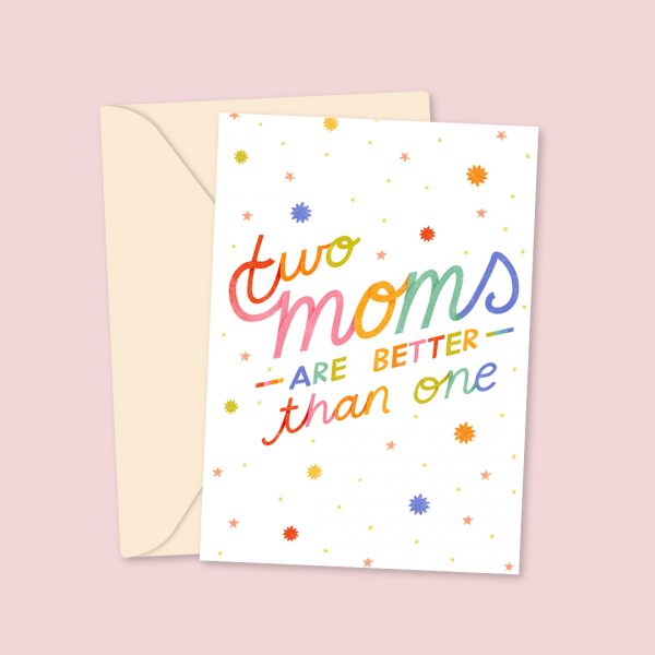 Two Mums Mother's Day Card