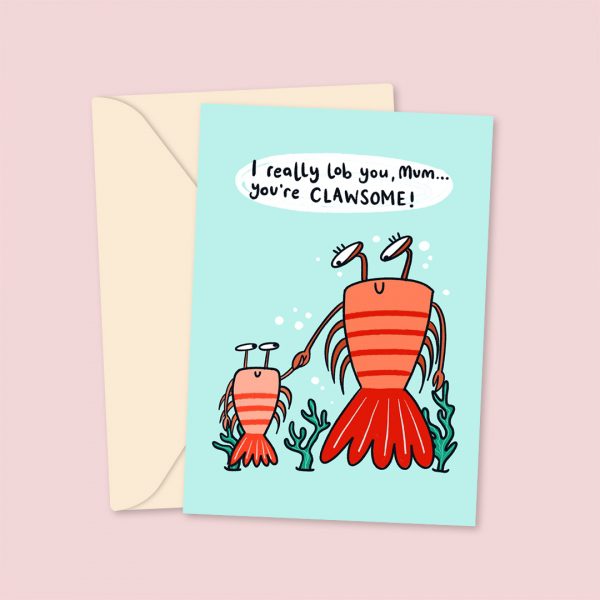 Clawsome Mum Mother's Day Card