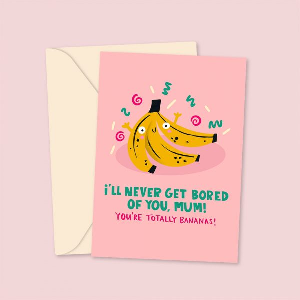 Totally Bananas Mother's Day Card