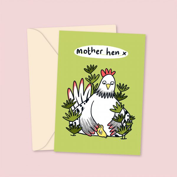 Mother Hen Mother's Day Card