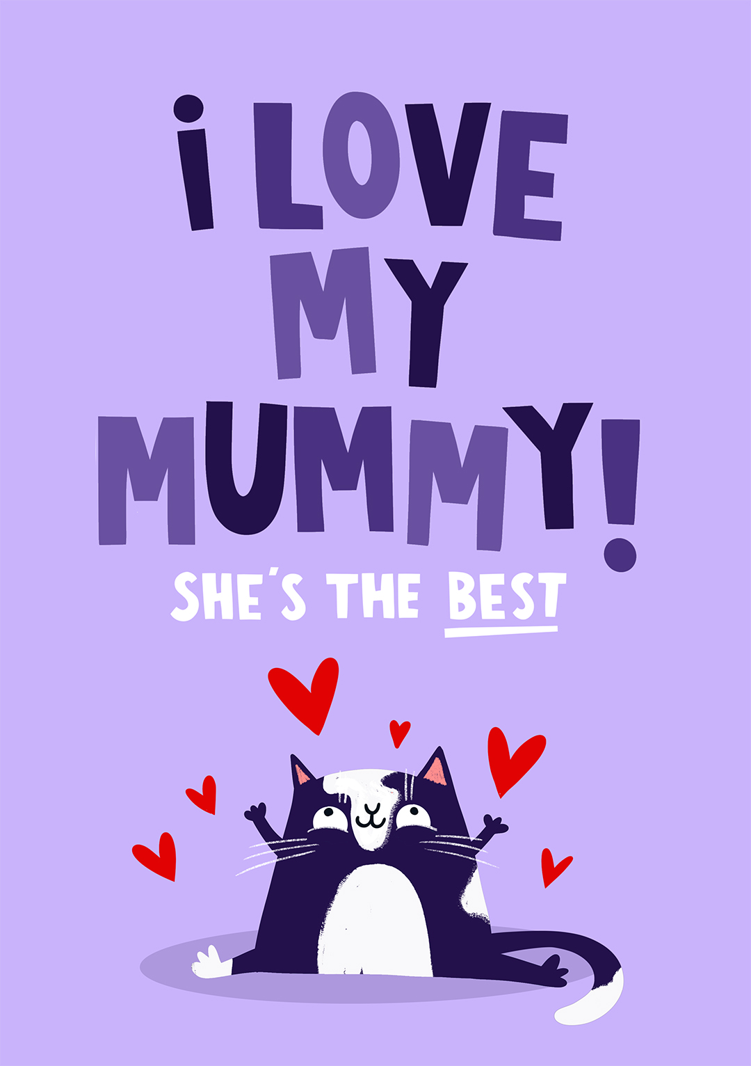 Best Mummy Mother's Day Card