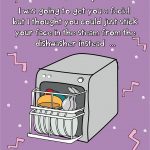 Dishwasher Steam Facial - Mother's Day Card