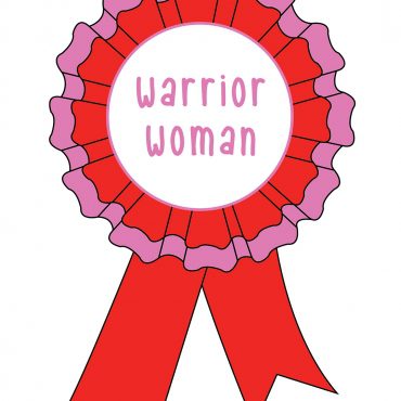 Warrior Woman Mother's Day Card