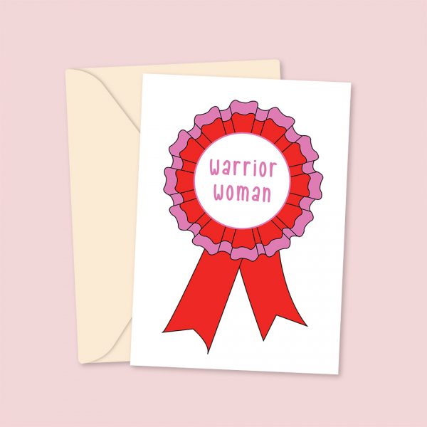 Warrior Woman Mother's Day Card