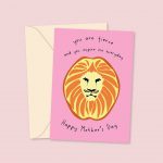 Fierce Mother's Day Card