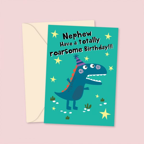 Nephew, Have A Roarsome Birthday!