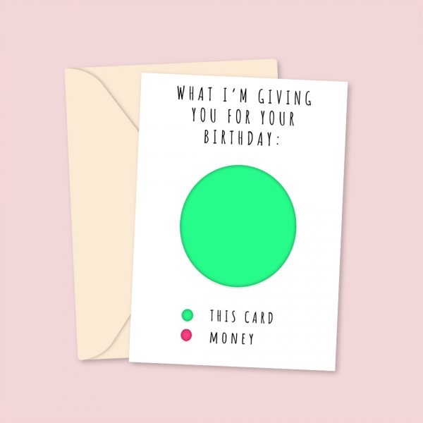 What I'm Getting You For Your Birthday...Funny Greeting Card