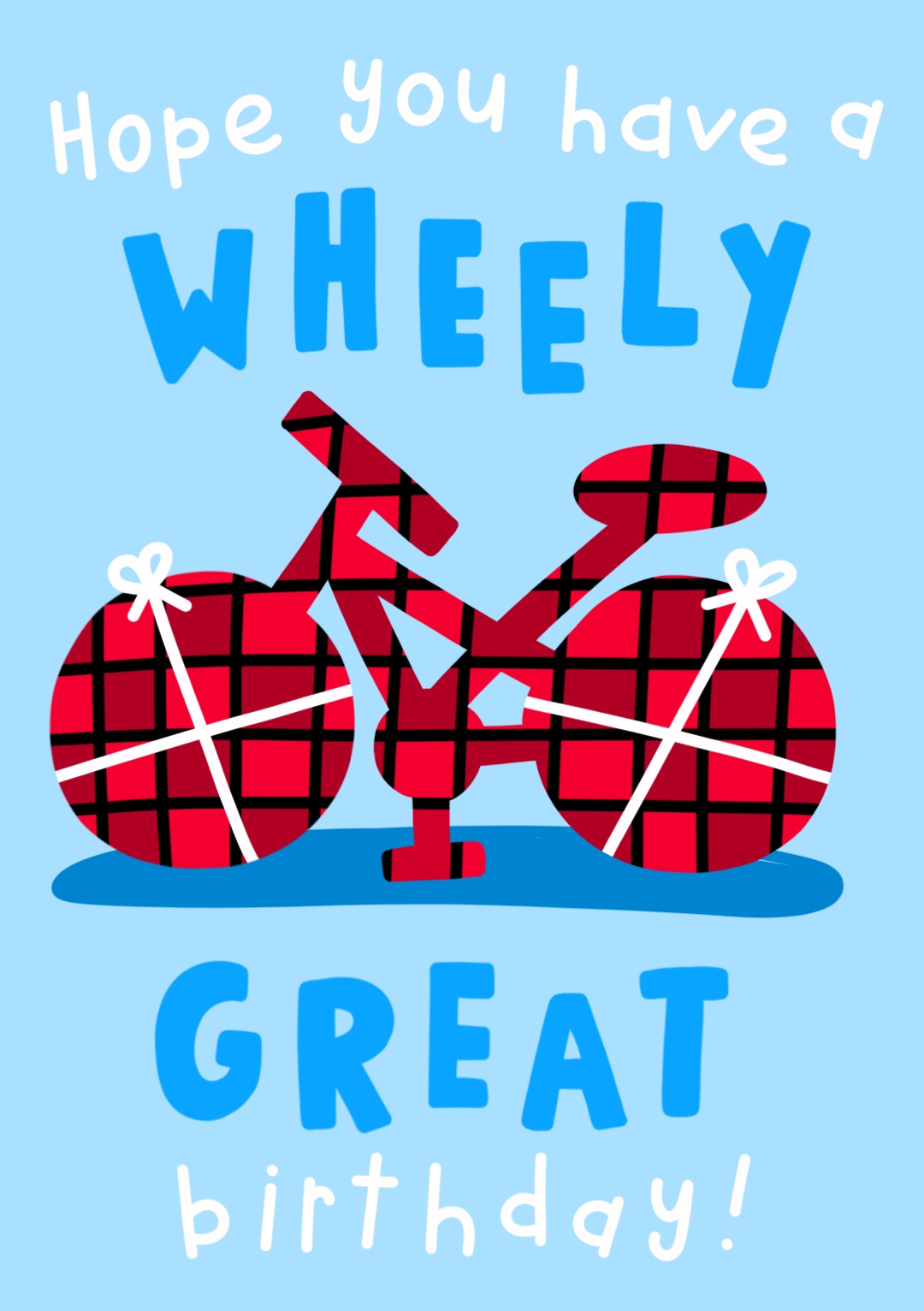 Wheely Great Birthday Greetings Card