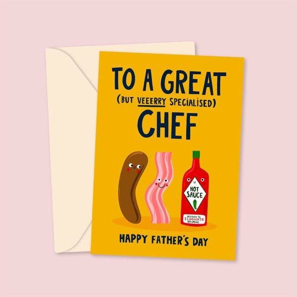 Great Chef - Father's Day Card