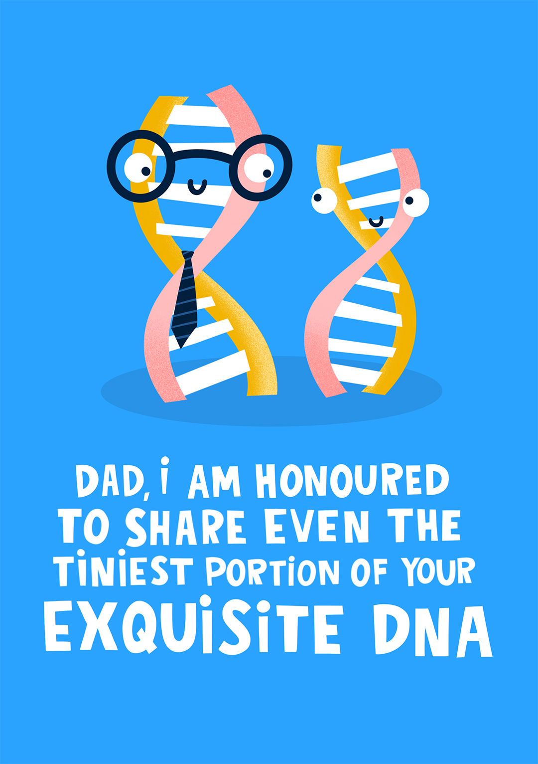 Exquisite DNA - Father's Day Card
