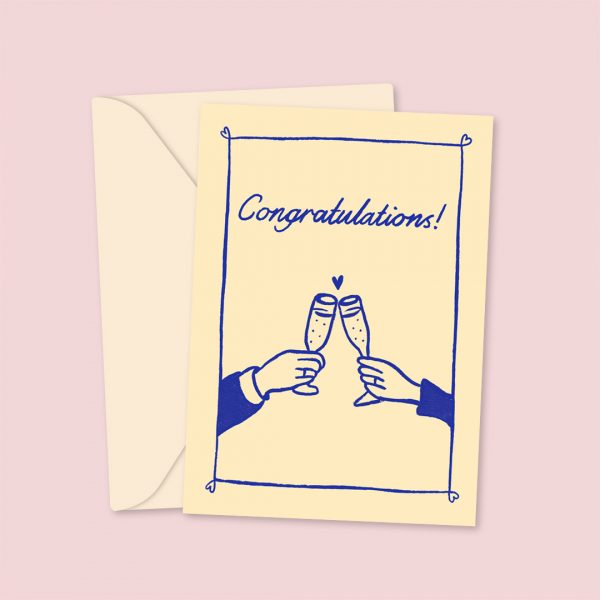 Congratulations - Chin Chin Rosie Foden Card