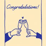 Congratulations - Chin Chin Rosie Foden Card