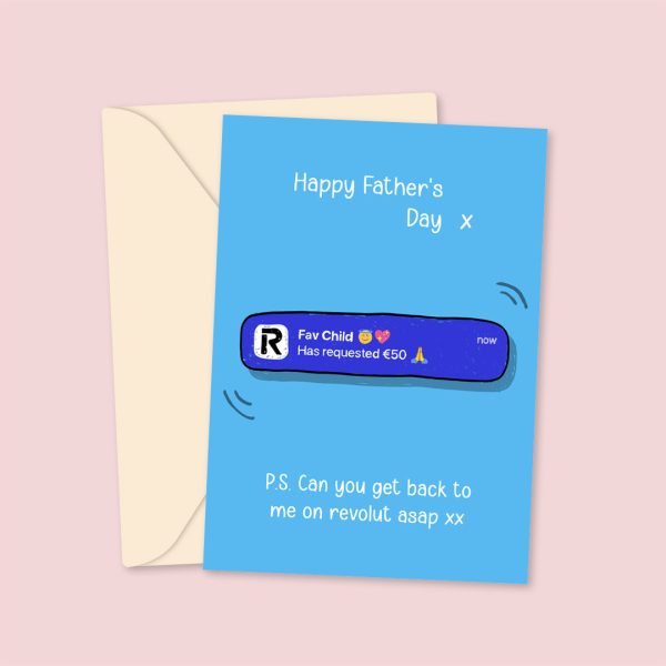 Revolut Father's Day Card
