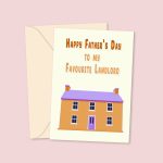 Fave Landlord - Father's Day Card