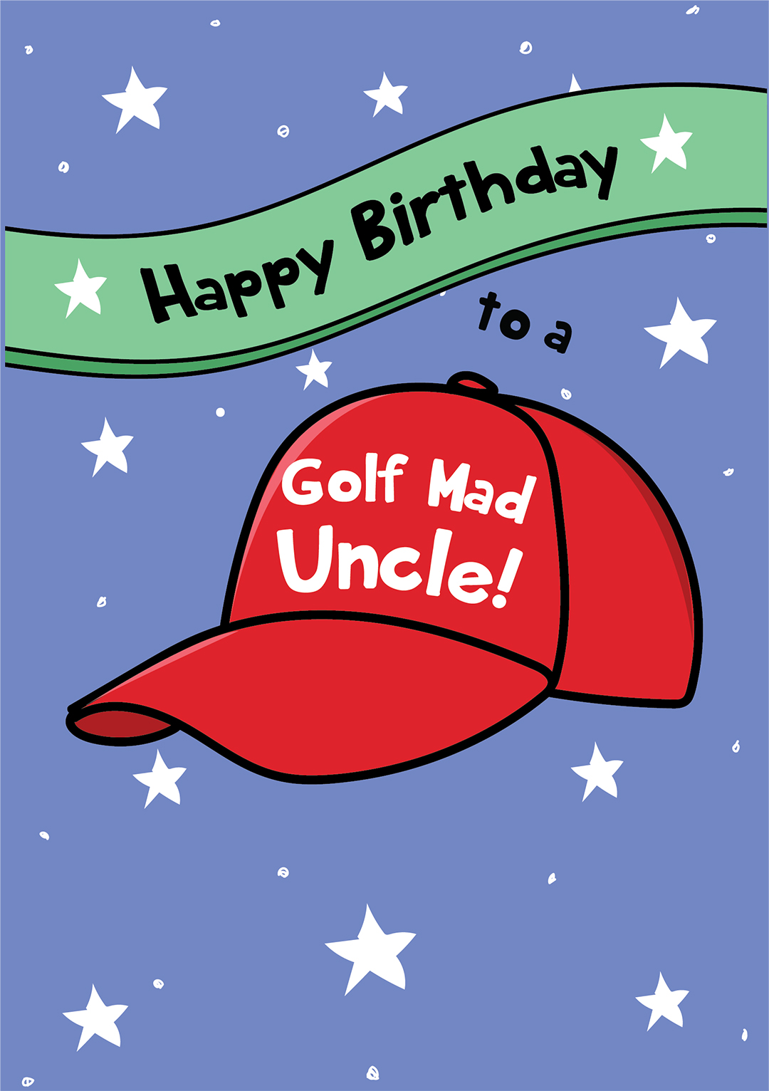 Happy Birthday To A Golf Mad Uncle!