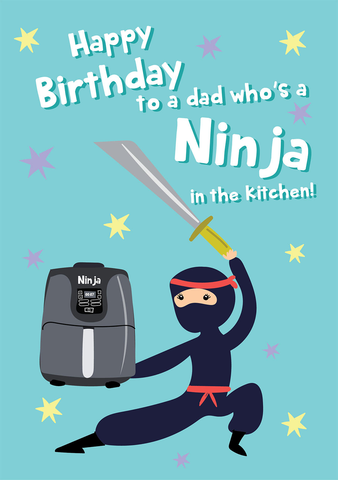 HB To A Dad Who's A Ninja In The Kitchen