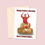 Here's Some Bales...Father's Day Card