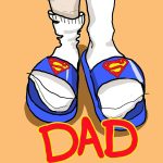 Dad, You Are Super - Superman Sliders Father's Day Card