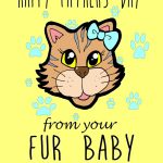 Happy Father's Day From Your Fur Baby - Cat - Karen F