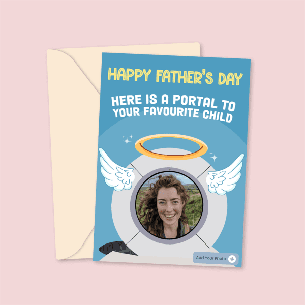 Portal to Your Favourite Child Father's Day Card