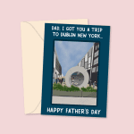 Trip to New York Father's Day Card