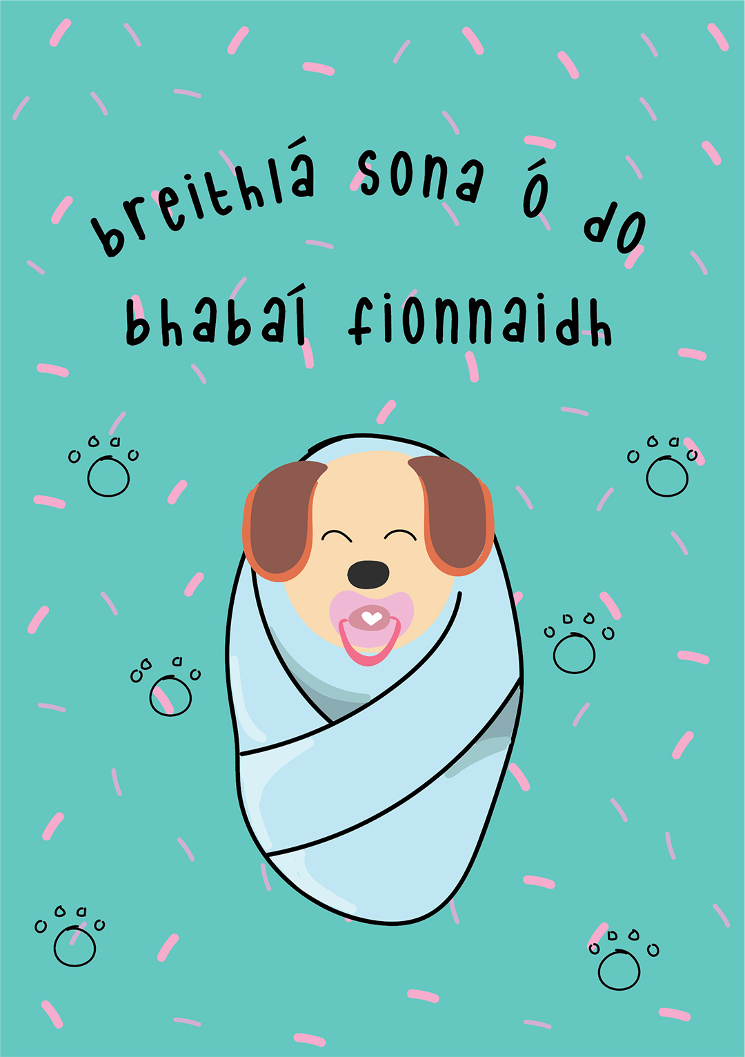 Breithlá Sona ó Do Bhabaí Fionnaidh - Madra