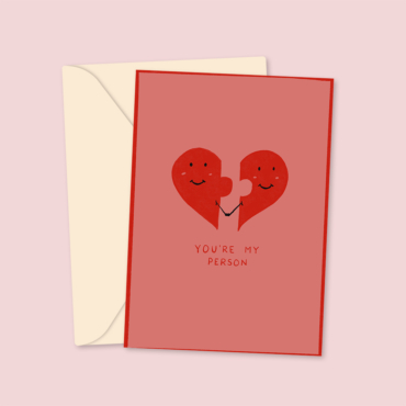 You're My Favourite Person Anniversary Card