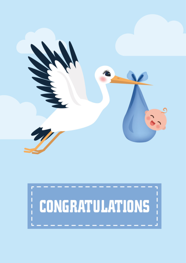 New Baby Congratulations - Card