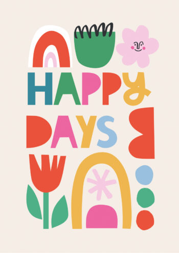 Happy Days - Thinking Of You Card