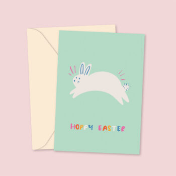 Happy Easter Bunny - Easter Card