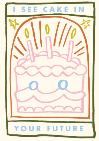 I See Cake - Birthday Card