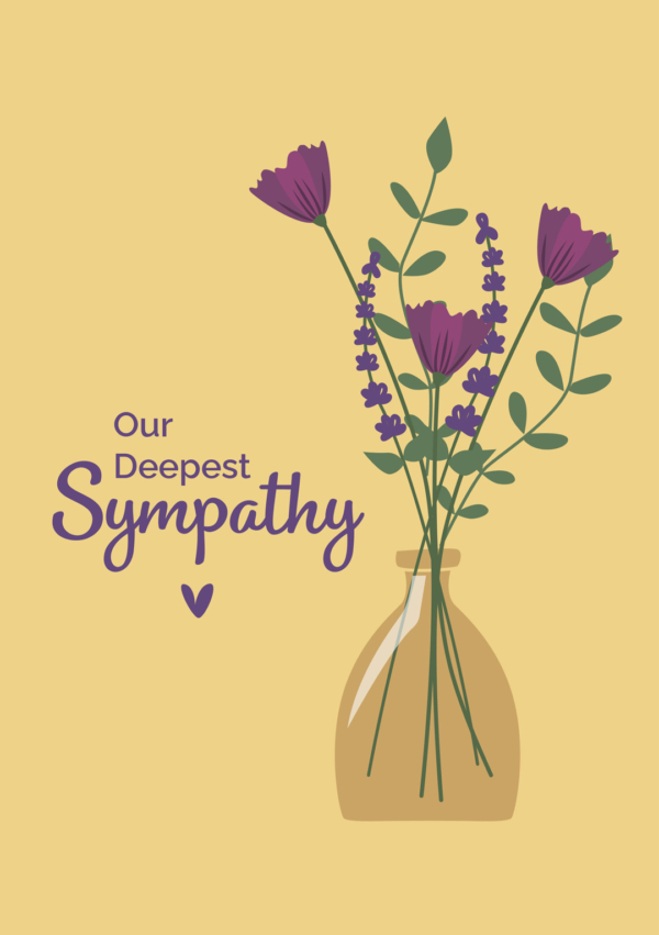 Our Deepest Sympathy - Sympathy Card