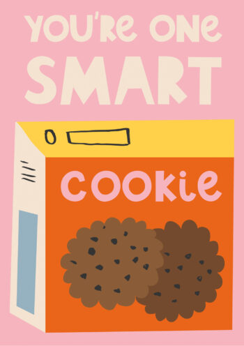 Smart Cookie - Graduation Card