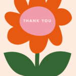 Flower - Thank You Card