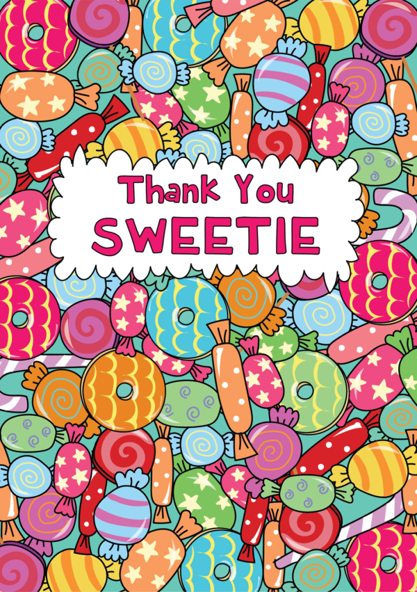 Thank You Sweetie | Thank You Card