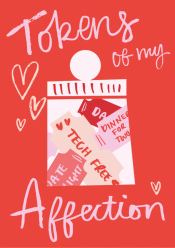 Tokens Of My Affection - Valentine's Day Card