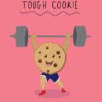 Tough Cookie | Cute Greetings Card