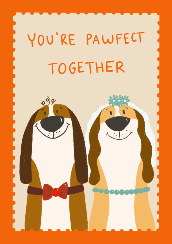 Pawfect - Engagement Card