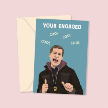 Engaged ... Cool, Cool, Cool, Cool - Funny Engagement Card