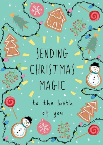 Sending Christmas Magic To The Both Of You