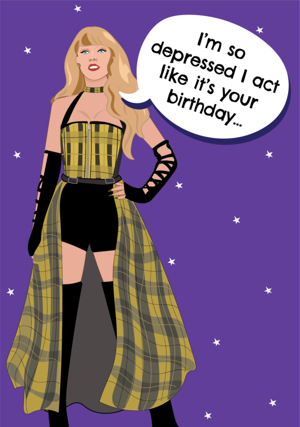 Taylor VMAs - Birthdayu Card