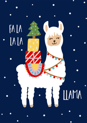 Fa la lama - Christmas Card